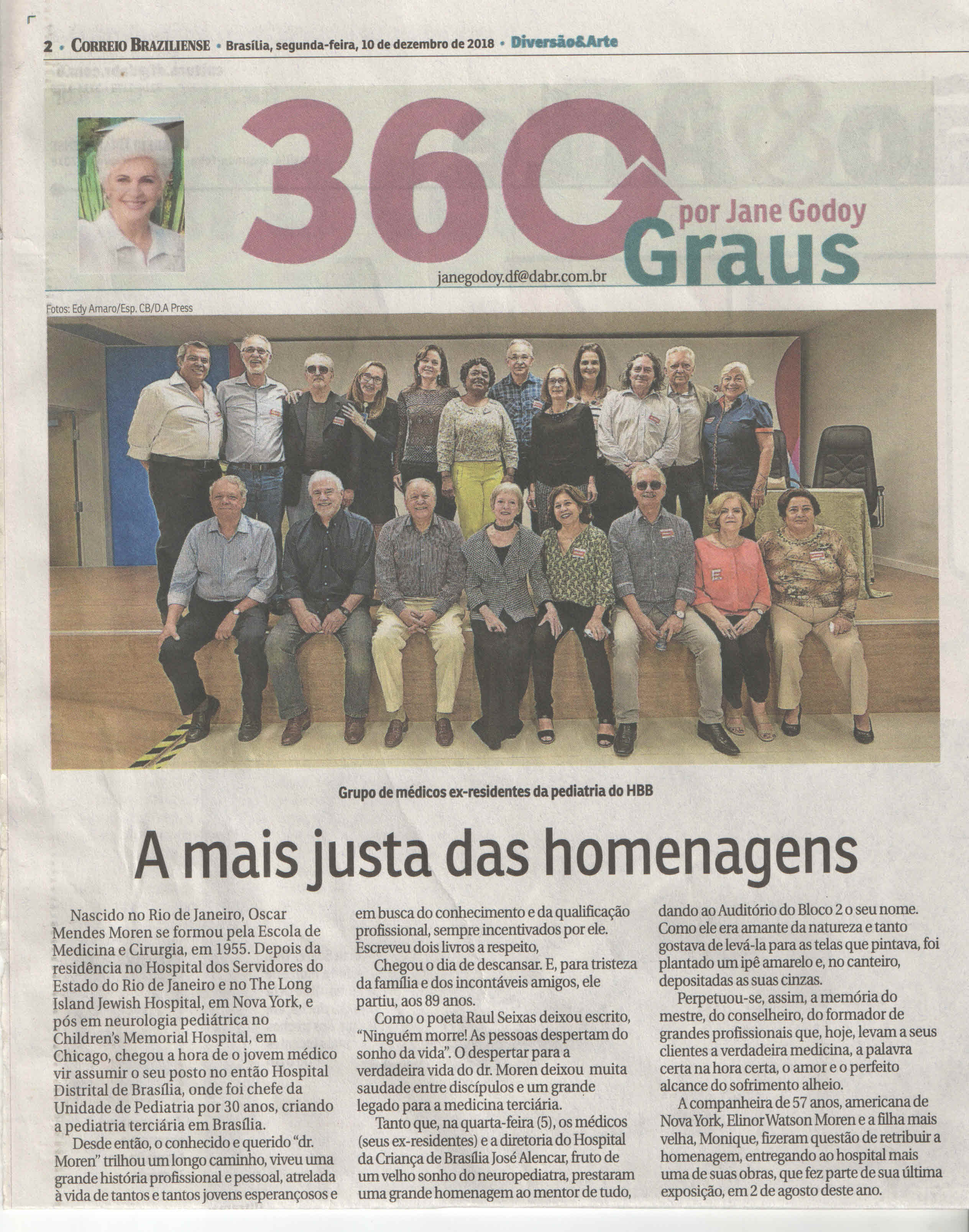 360 graus homenagem dr moren