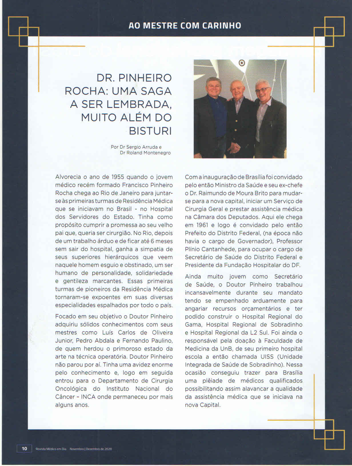 ao mestre com carinho dr francisco rocha