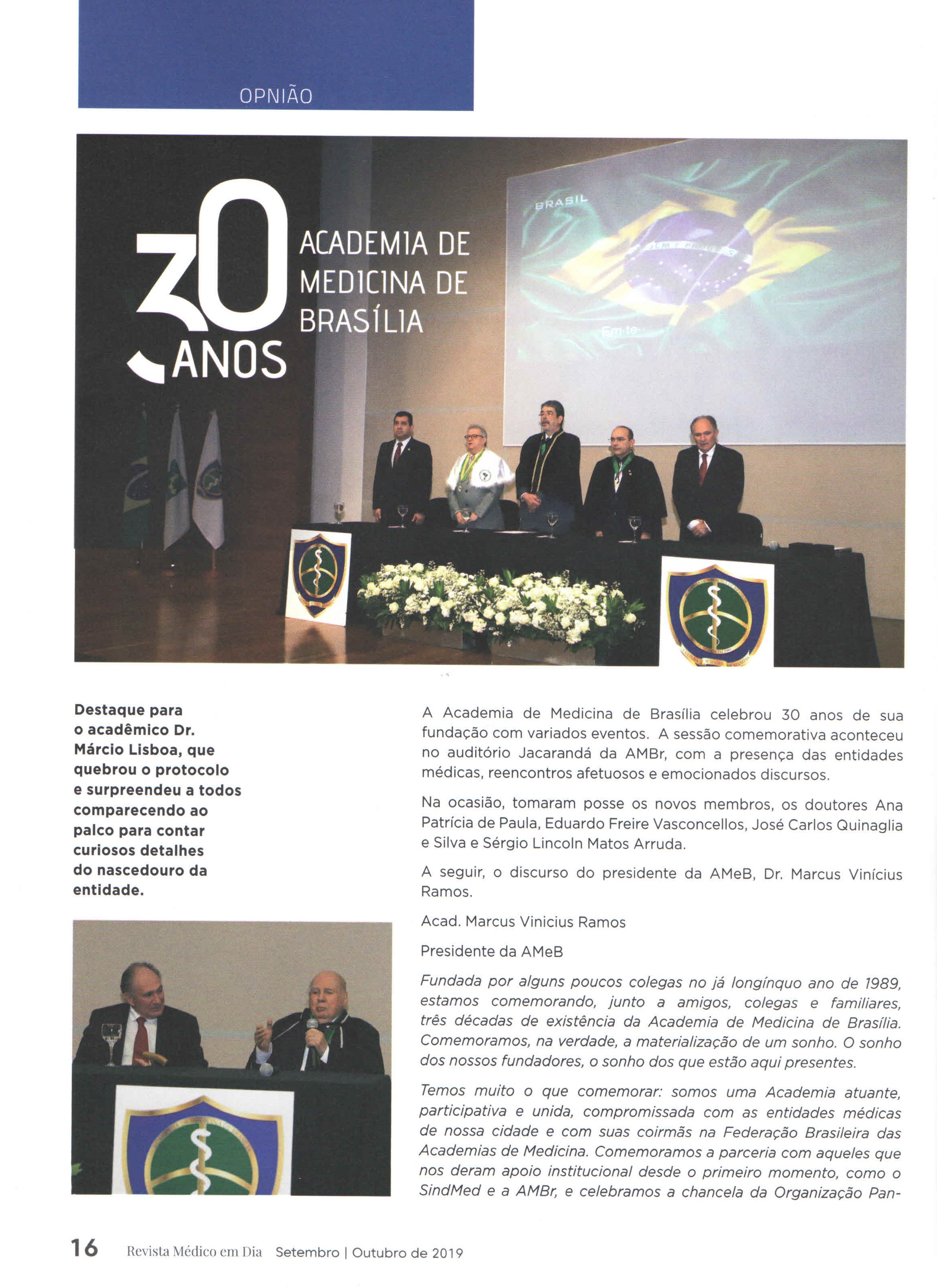 opinio 30 Anos da ameb