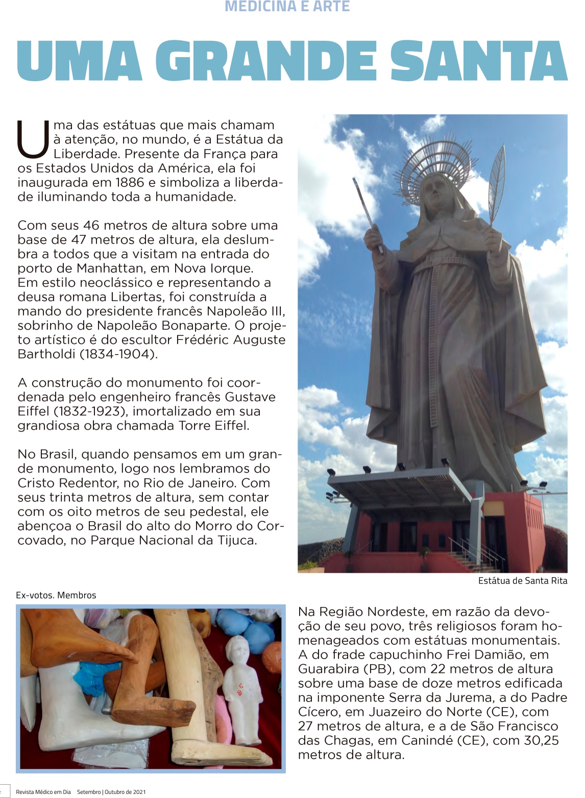 MedicinaArte Uma Grande Santa 1