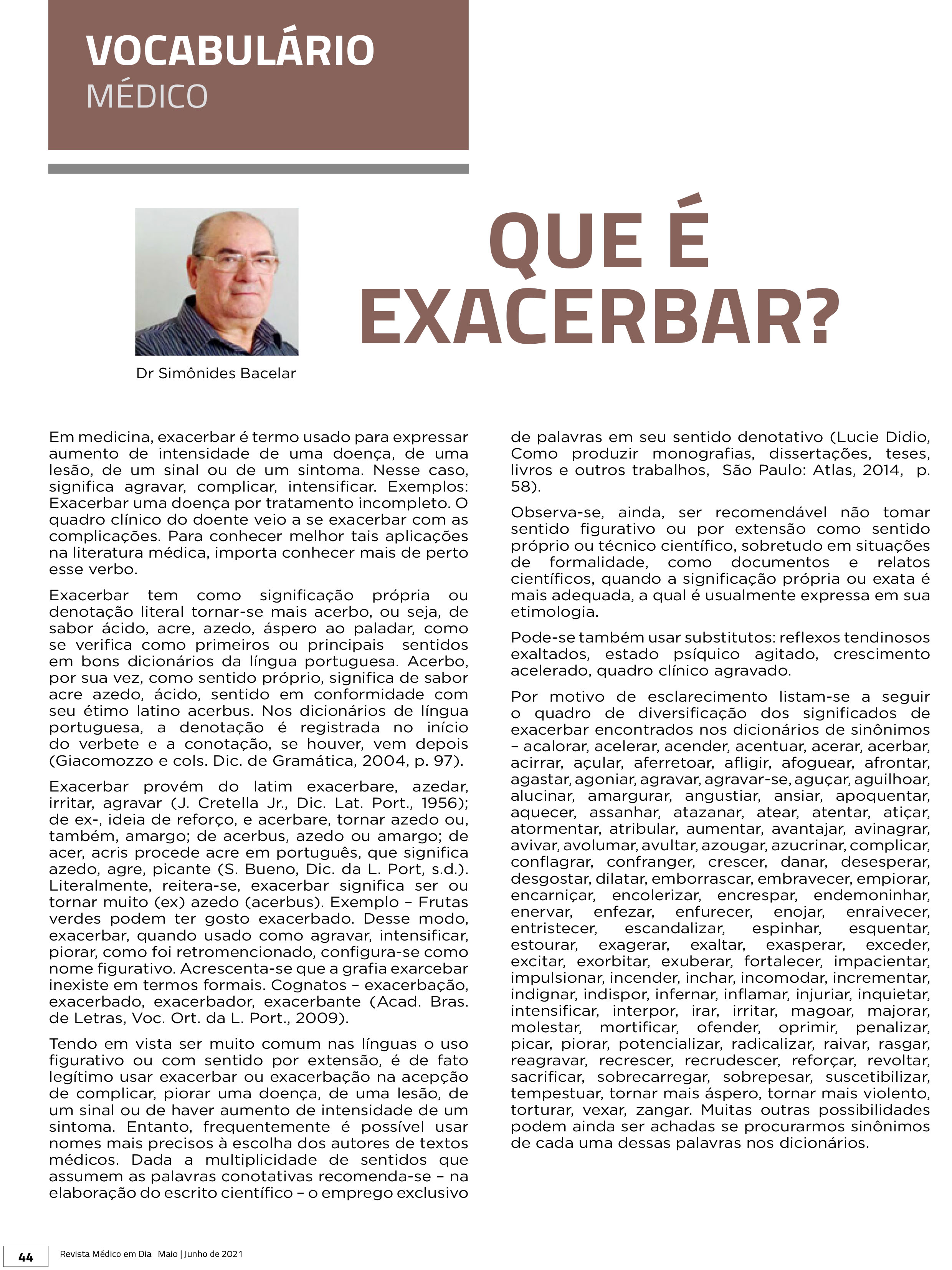 RevistaMedicoemDia 196   vocabulario