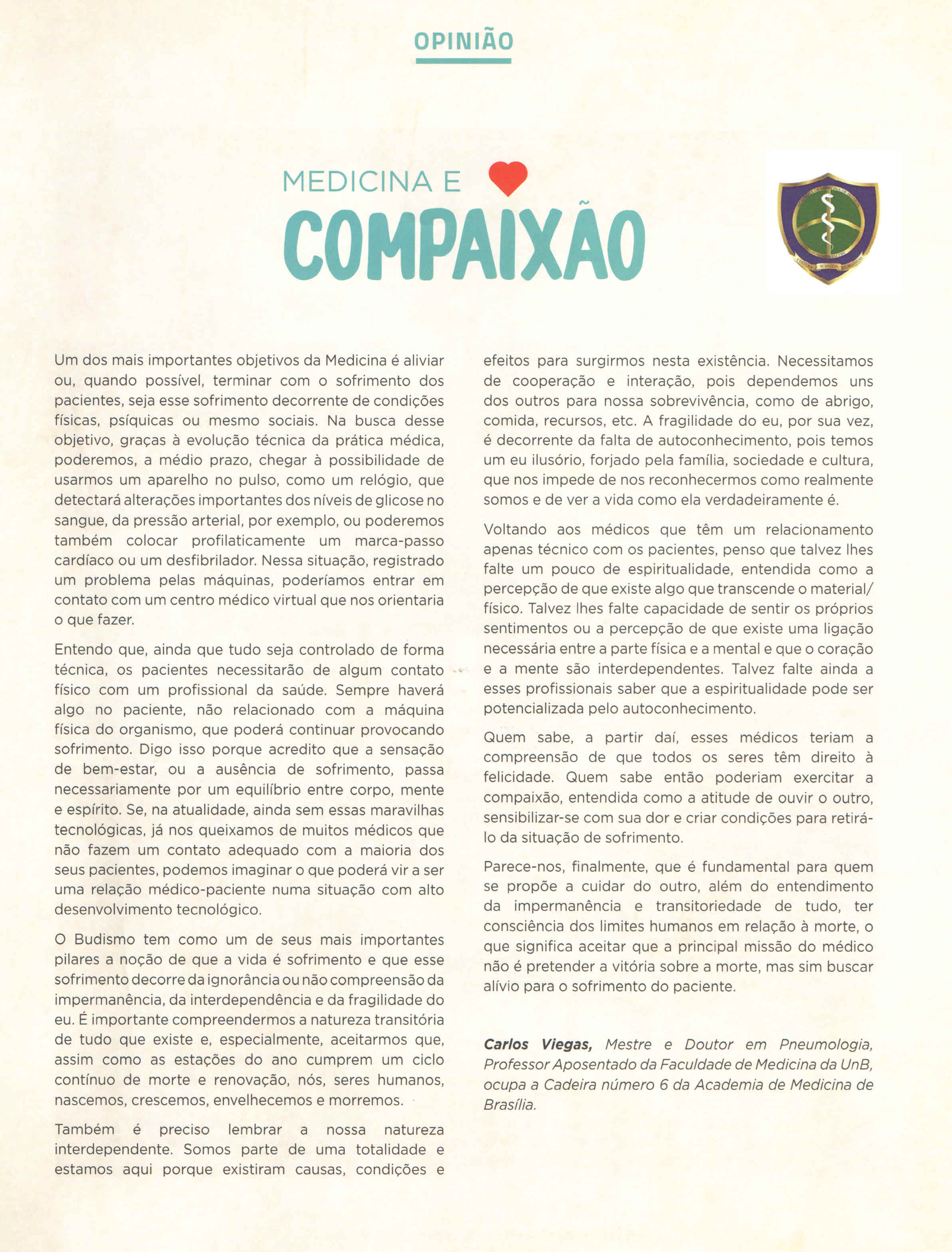 medicina e compaixão