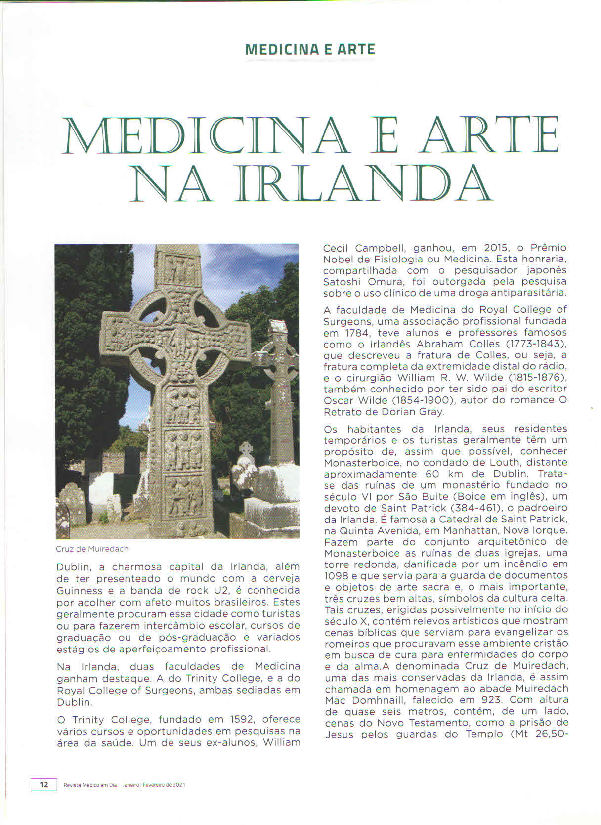 medicinaarte na irlanda