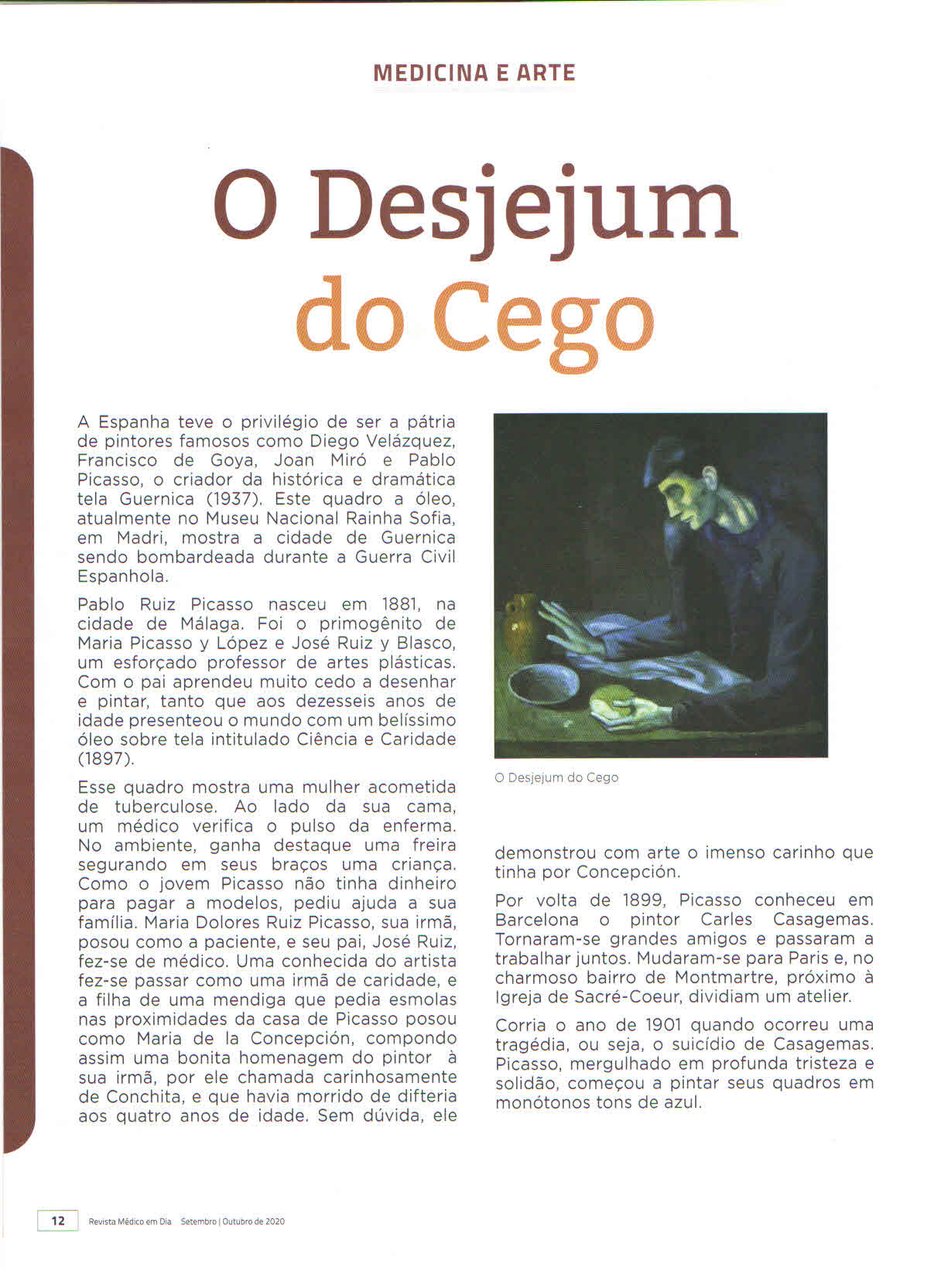o desjejum do cego