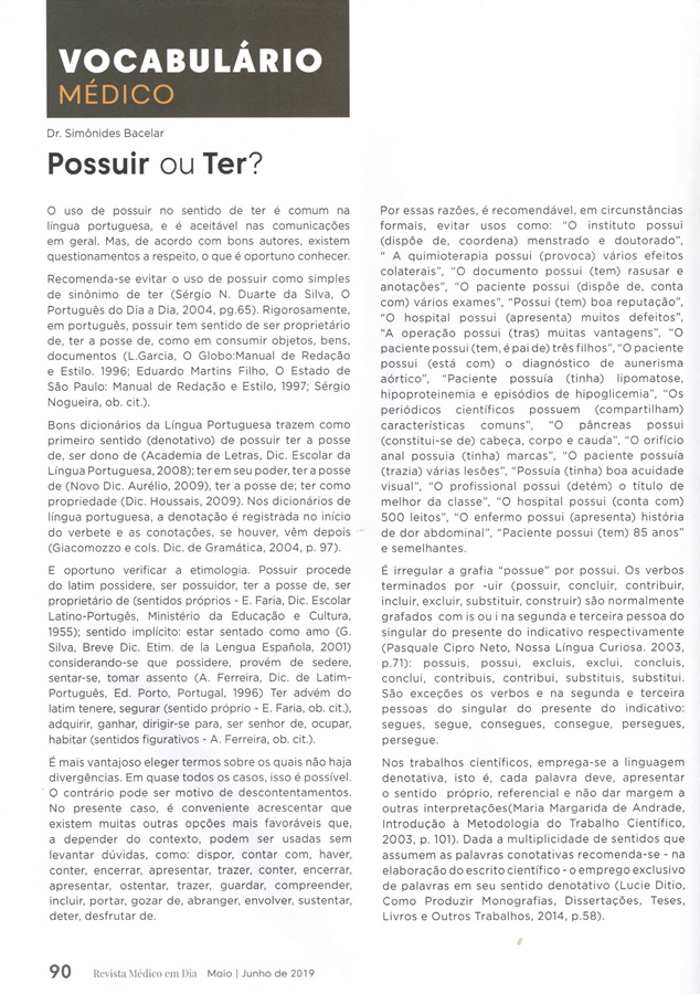 vocabulario   ter