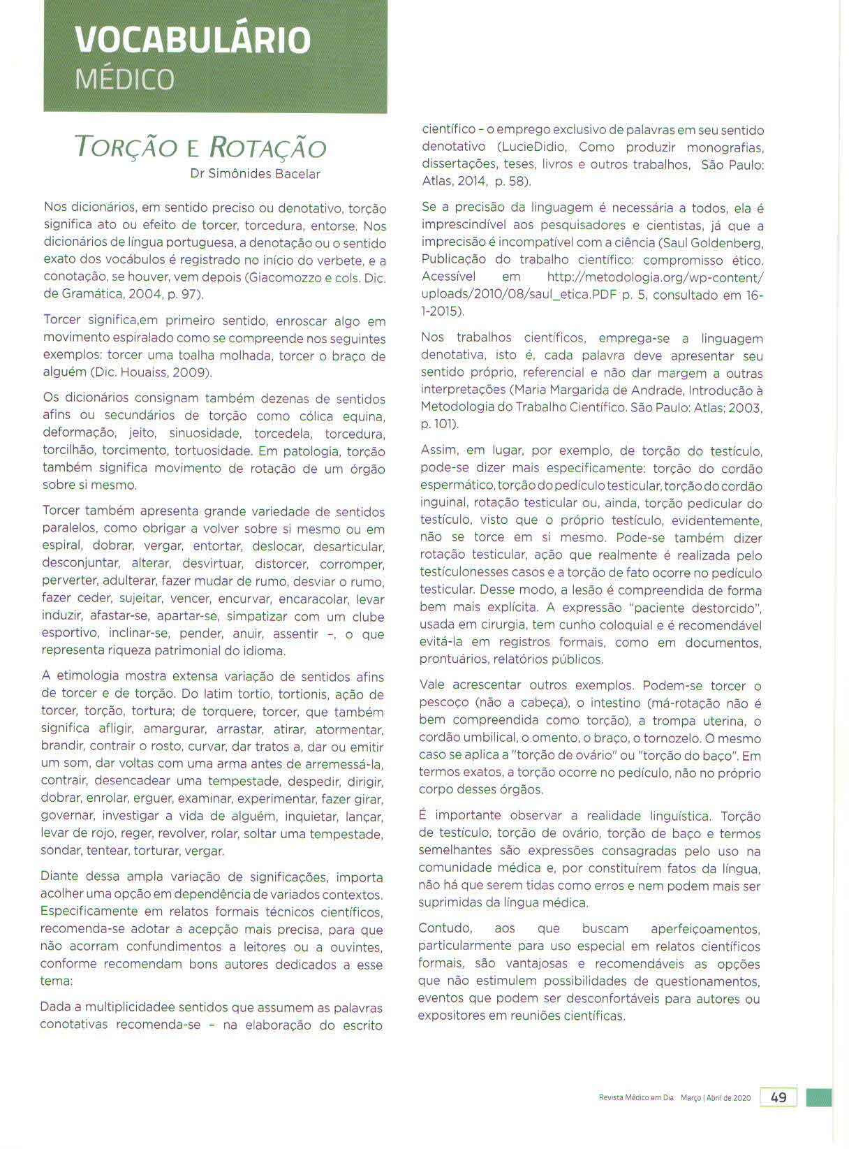 vocabulario mar abr